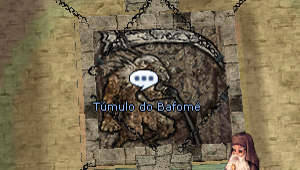 Túmulo do Bafomé para entrar na instância